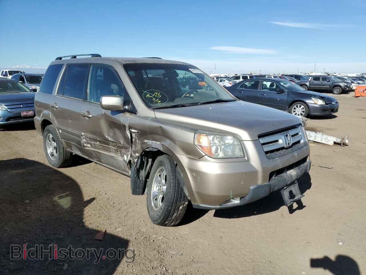 Photo 5FNYF18436B018386 - HONDA PILOT 2006