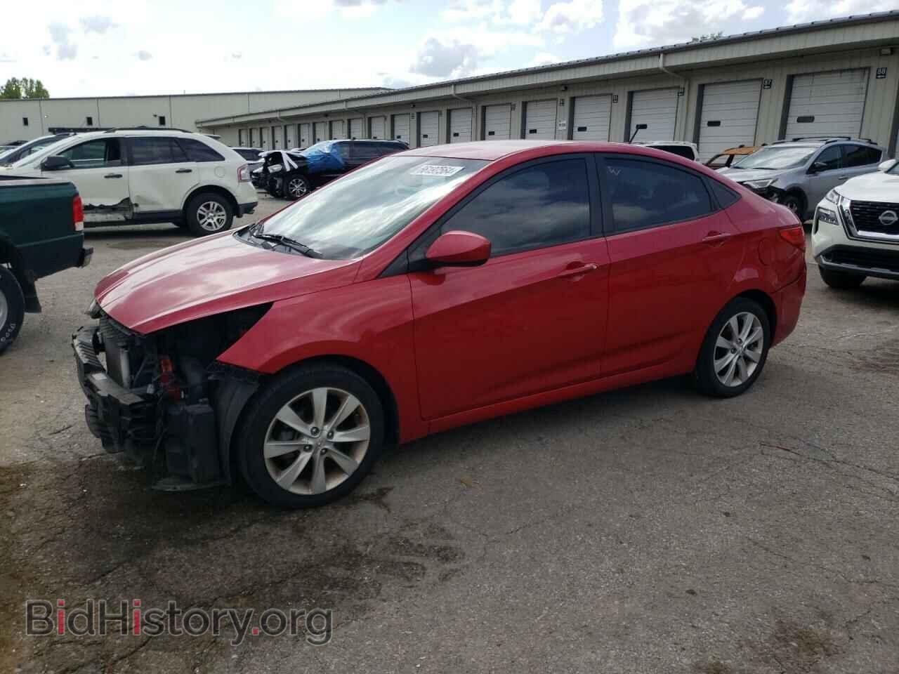 Фотография KMHCU4AE4CU196102 - HYUNDAI ACCENT 2012