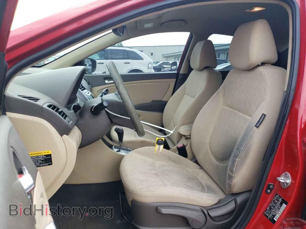 2012 HYUNDAI ACCENT - VIN: KMHCU4AE4CU196102 - Фото 7