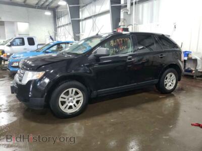 2009 Ford EDGE Edge SE, черный — VIN 2FMDK36C19BA92127, Copart