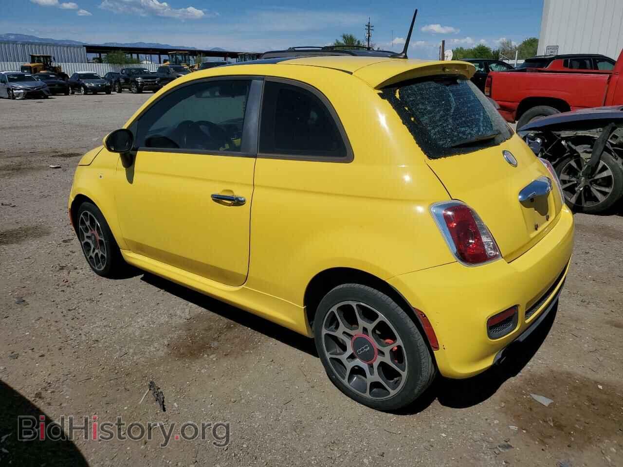 2012 FIAT 500 - VIN: 3C3CFFBR1CT340344 - Фото 2