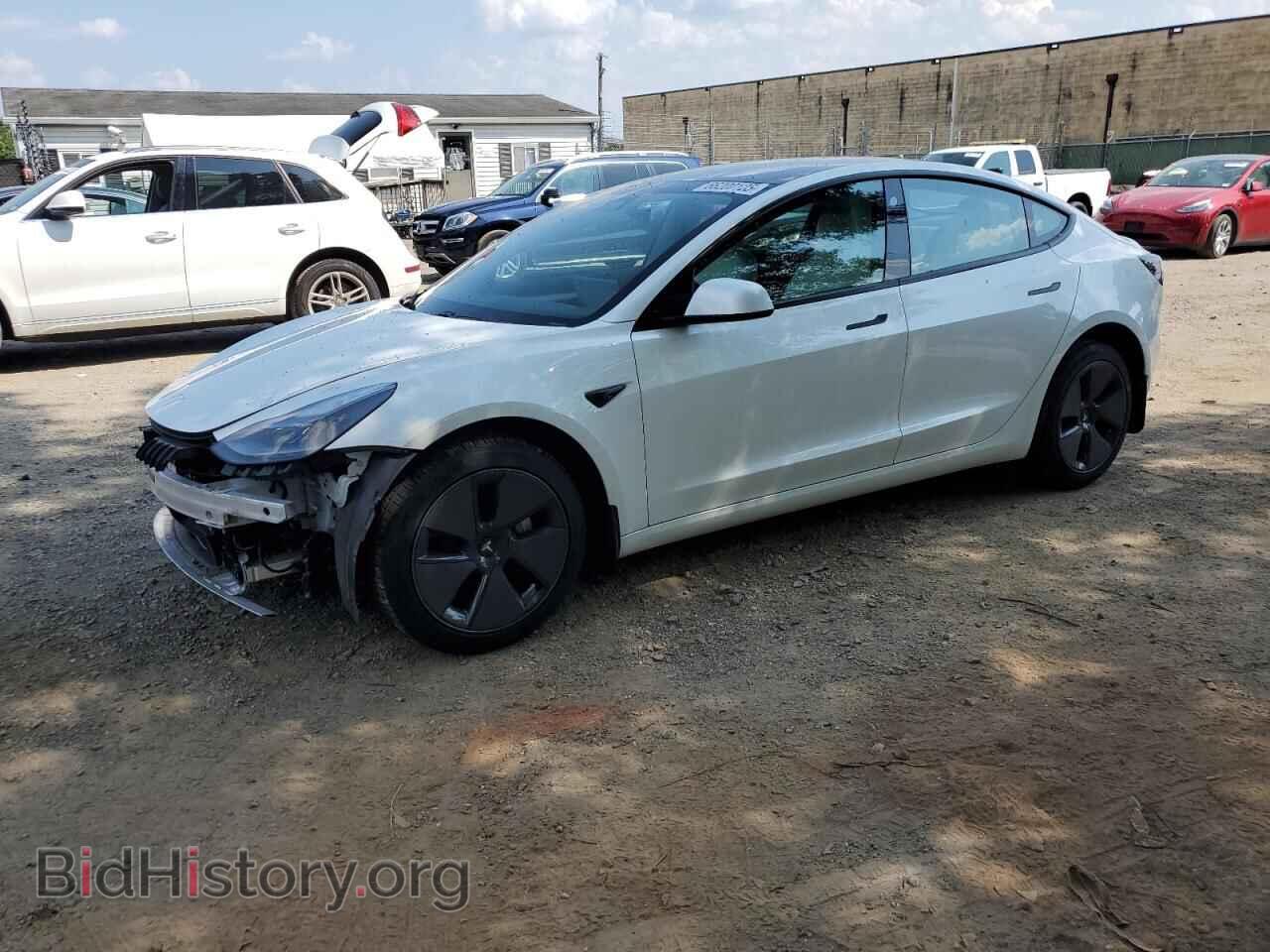 Photo 5YJ3E1EB0MF045803 - TESLA MODEL 3 2021