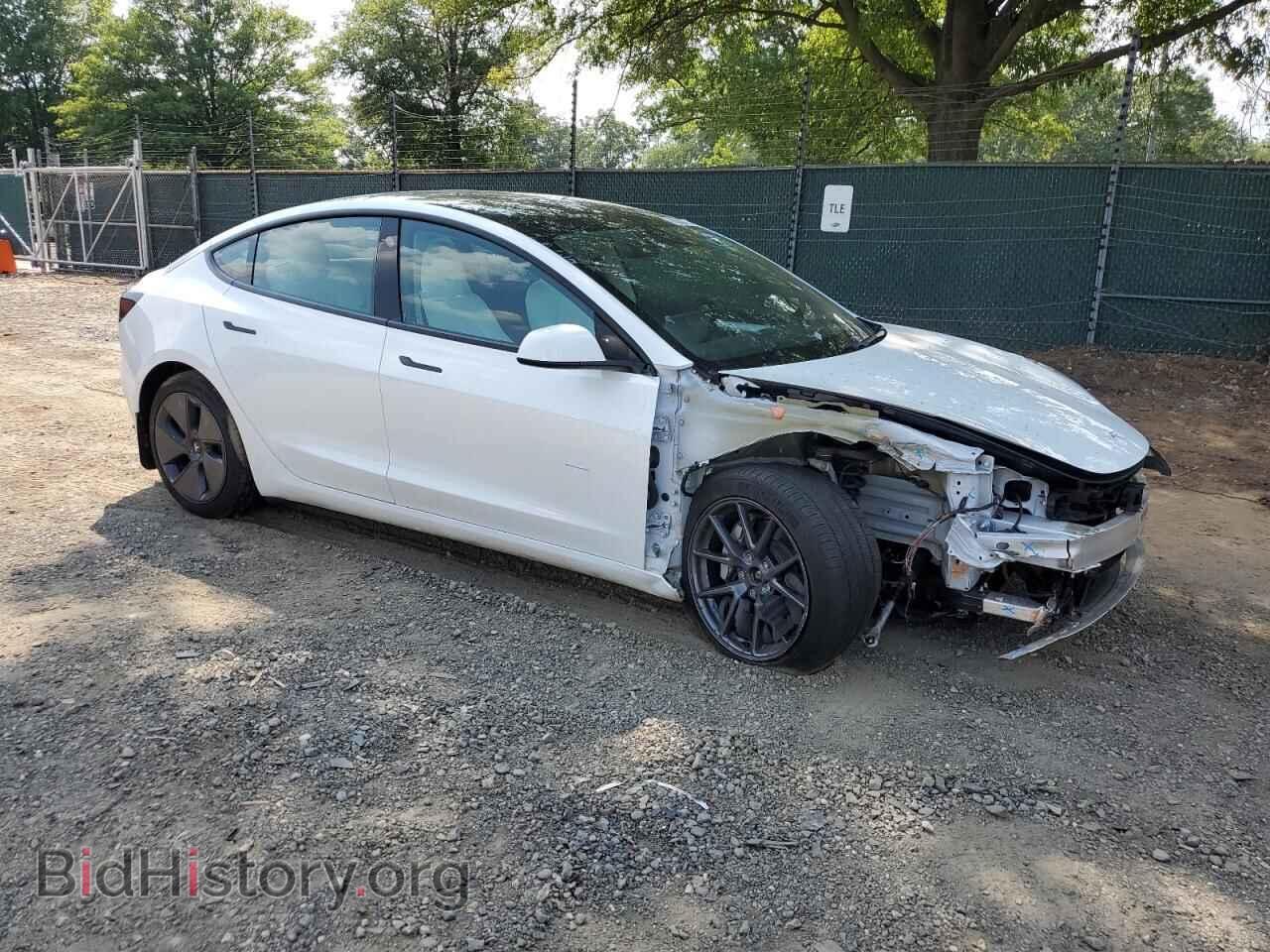 2021 TESLA MODEL 3 - VIN: 5YJ3E1EB0MF045803 - Фото 4