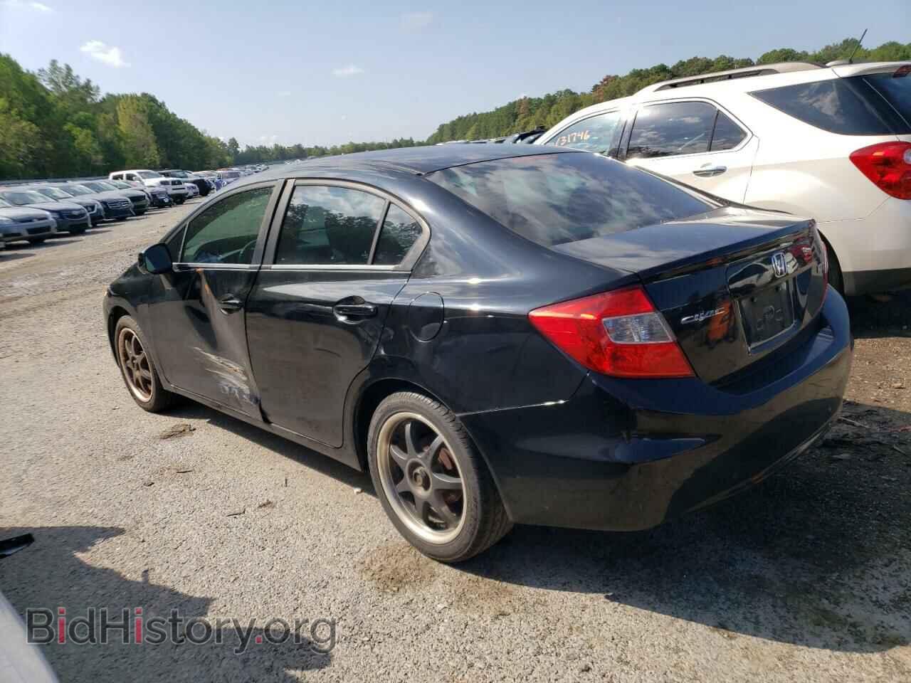 2012 HONDA CIVIC - VIN: 2HGFB2F5XCH613005 - Фото 2