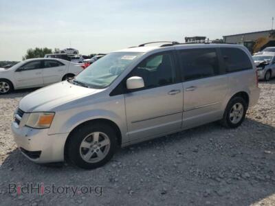 2010 Dodge CARAVAN SXT, silver — VIN 2D4RN5D14AR409489, Copart