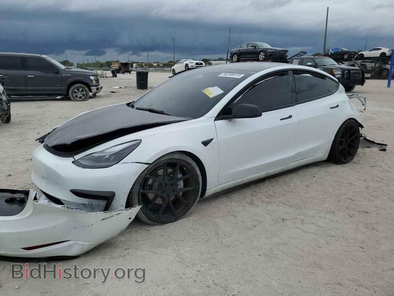 Фотография 5YJ3E1EA7NF320589 - TESLA MODEL 3 2022
