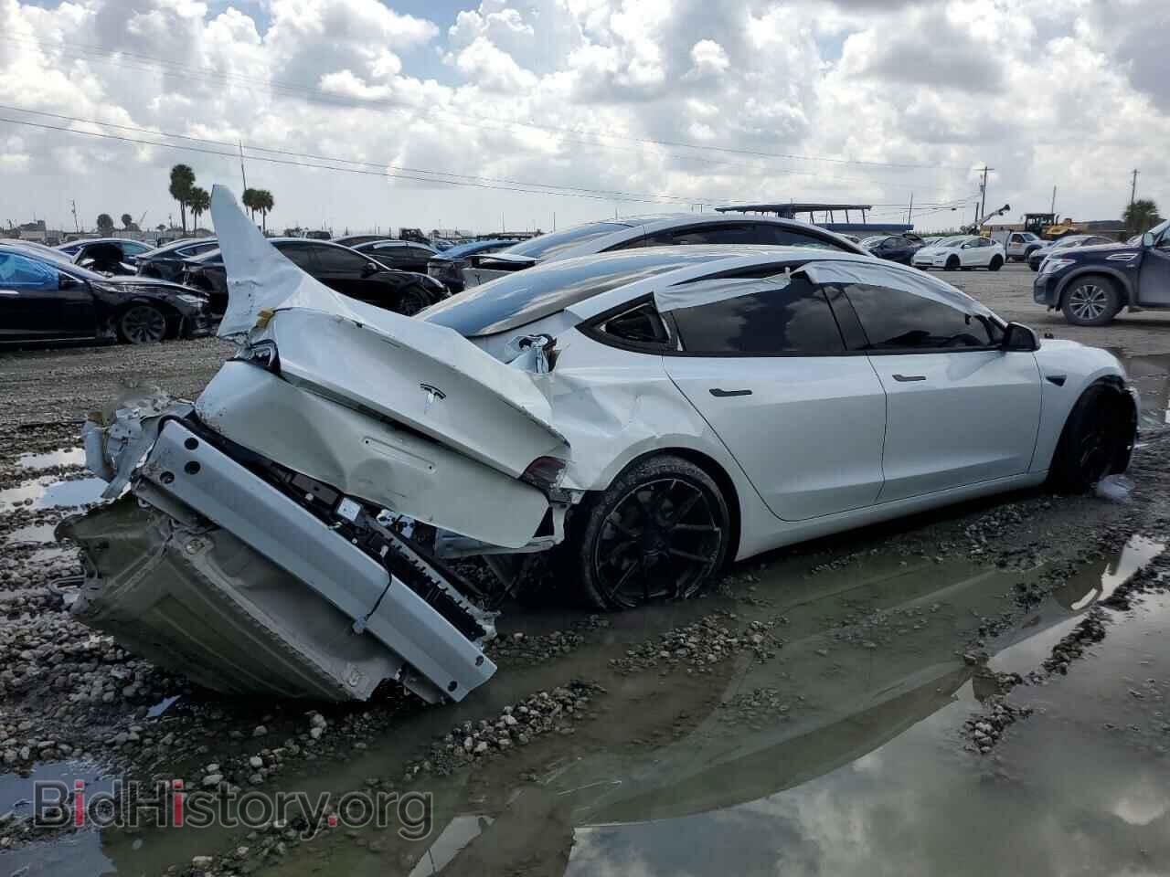 2022 TESLA MODEL 3 - VIN: 5YJ3E1EA7NF320589 - Фото 3