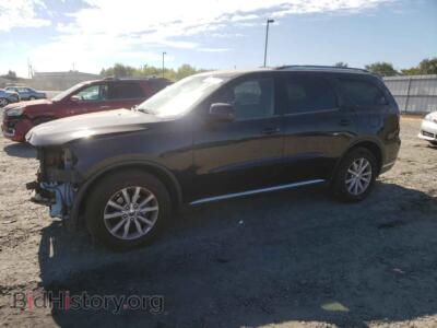 2015 Dodge DURANGO SXT, черный — VIN 1C4RDHAG6FC244569, Copart
