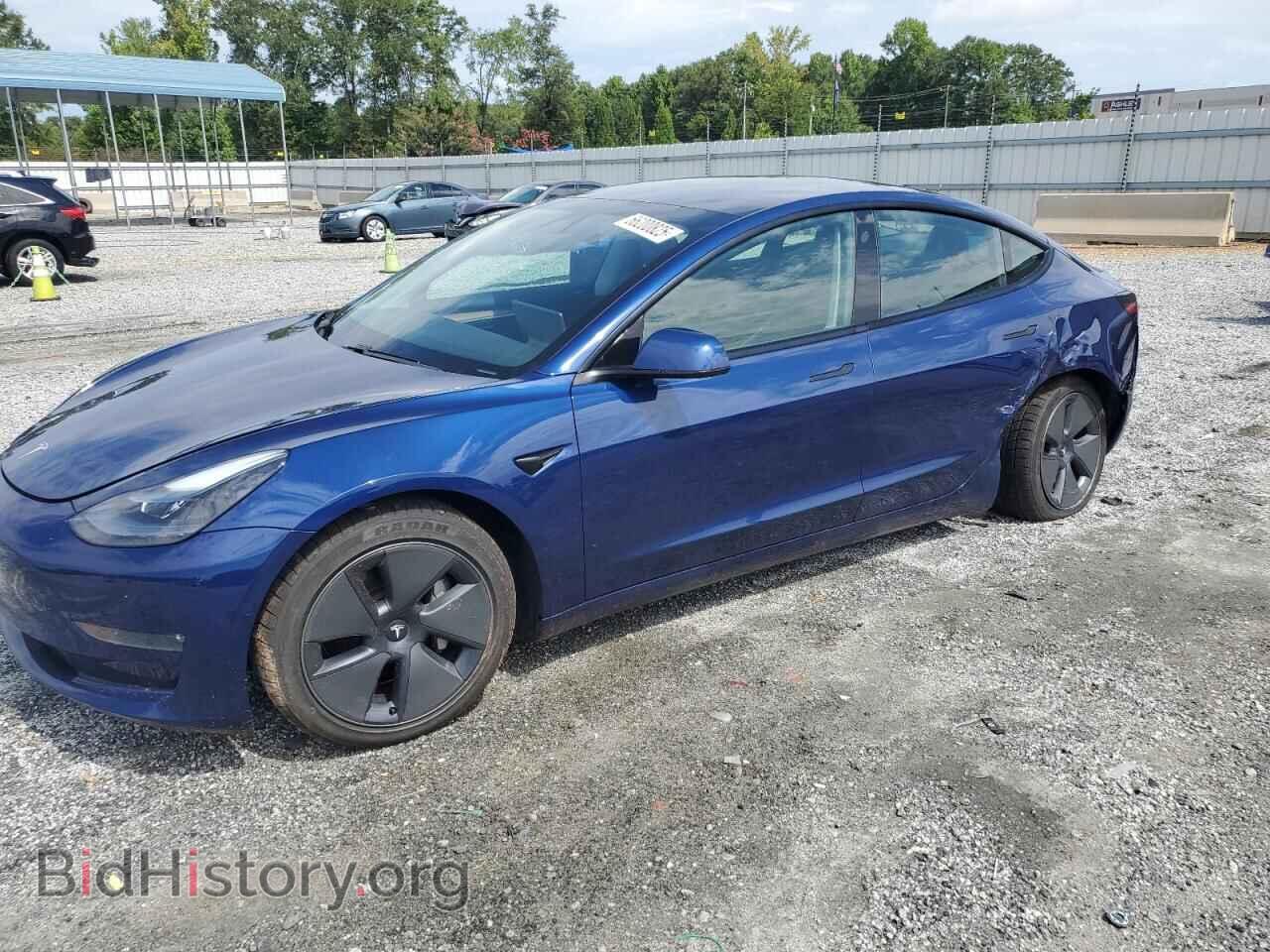 Photo 5YJ3E1EB0MF044506 - TESLA MODEL 3 2021