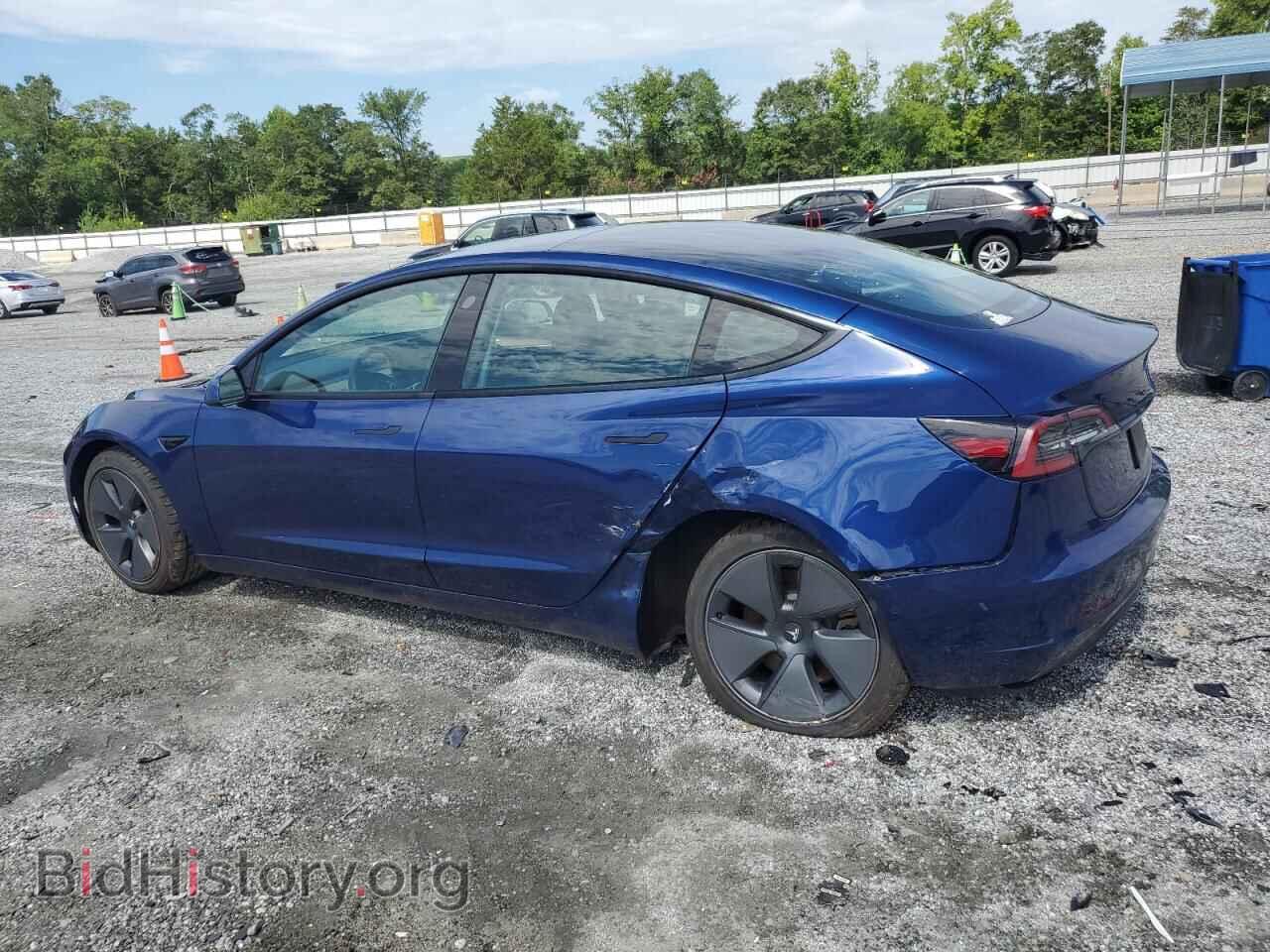 2021 TESLA MODEL 3 - VIN: 5YJ3E1EB0MF044506 - Фото 2