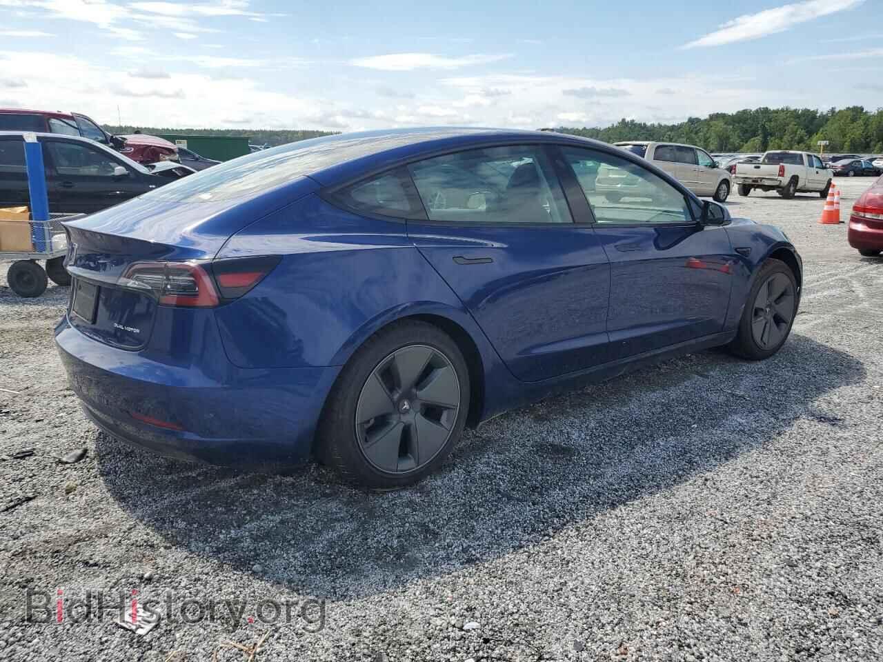 2021 TESLA MODEL 3 - VIN: 5YJ3E1EB0MF044506 - Фото 3