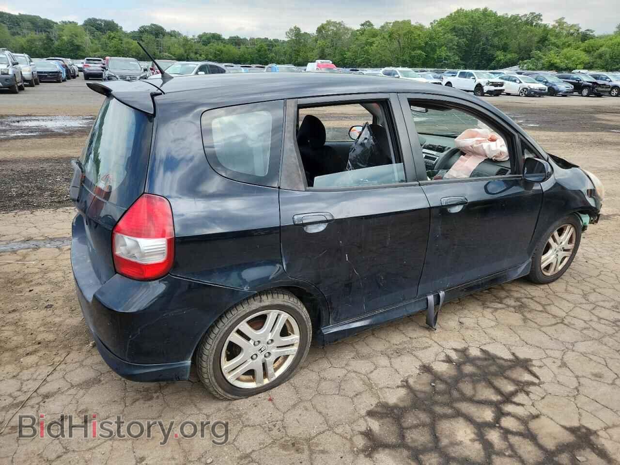 2007 HONDA FIT - VIN: JHMGD38617S021837 - Фото 3
