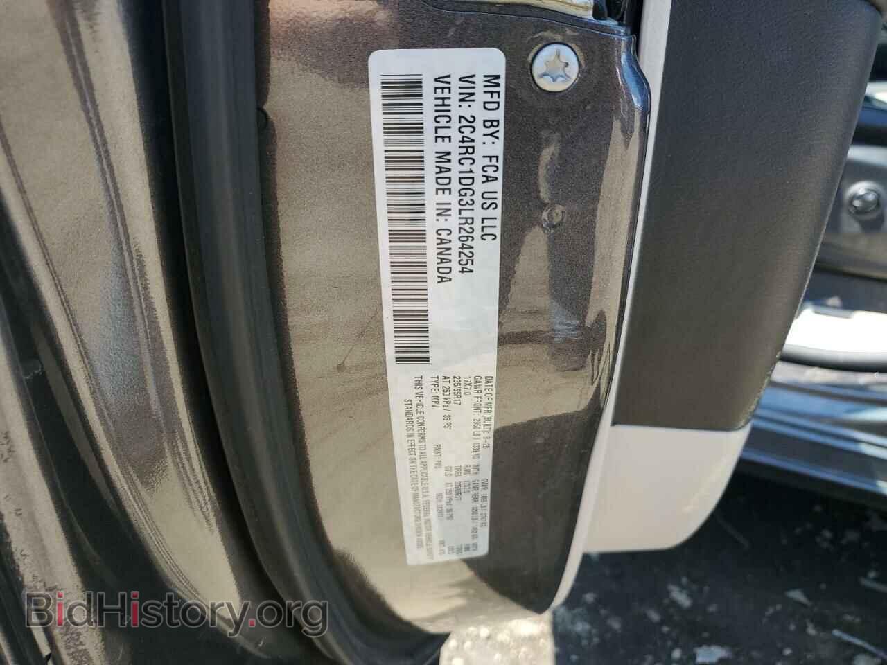 2020 CHRYSLER MINIVAN - VIN: 2C4RC1DG3LR264254 - Фото 12
