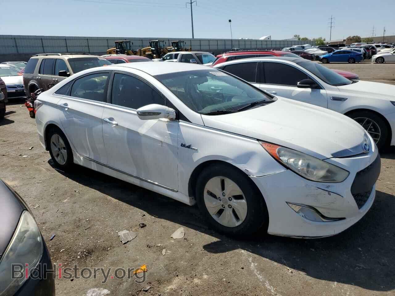 2014 HYUNDAI SONATA - VIN: KMHEC4A48EA114377 - Фото 4