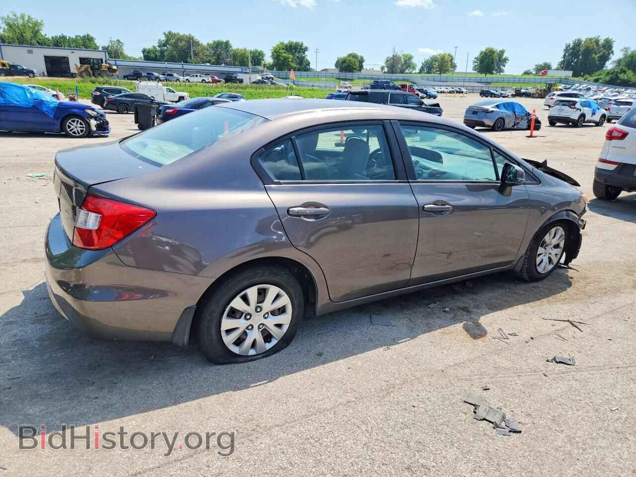 2012 HONDA CIVIC - VIN: 19XFB2F53CE062278 - Фото 3