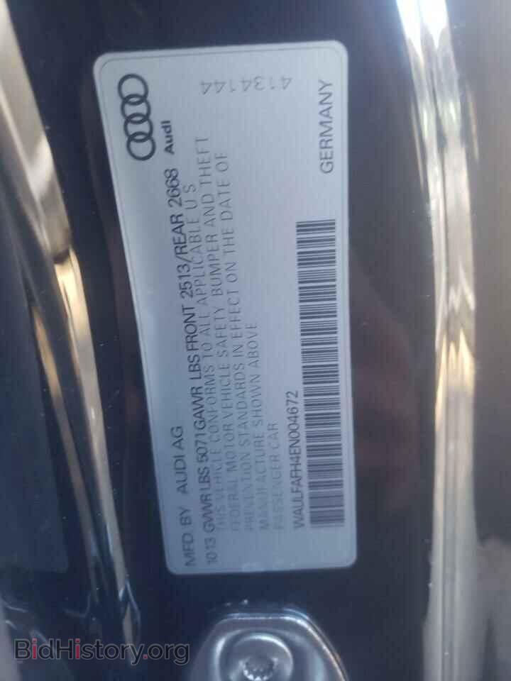 2014 AUDI A5 - VIN: WAULFAFH4EN004672 - Photo 10
