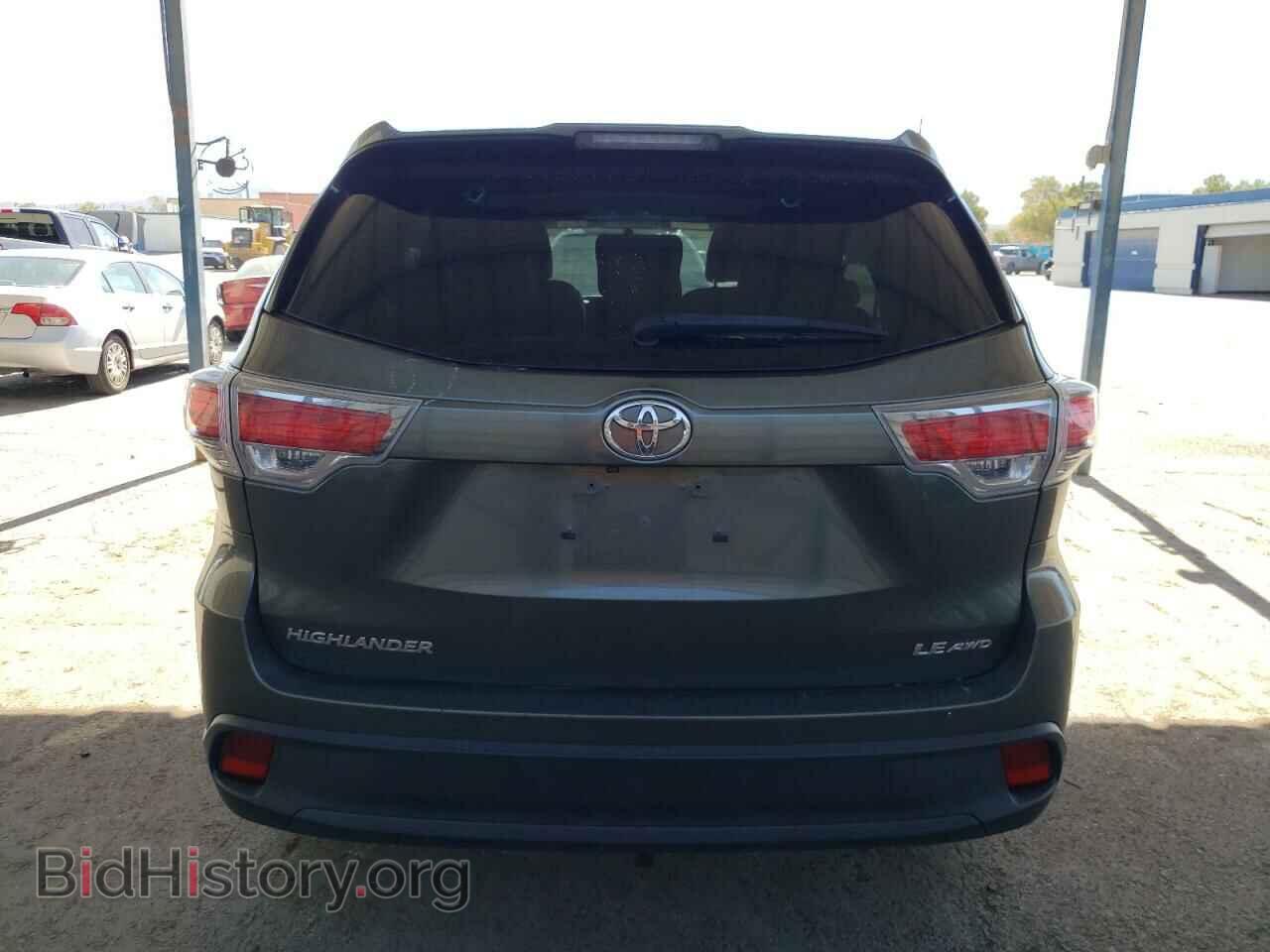 2015 TOYOTA HIGHLANDER - VIN: 5TDBKRFH6FS184533 - Фото 6