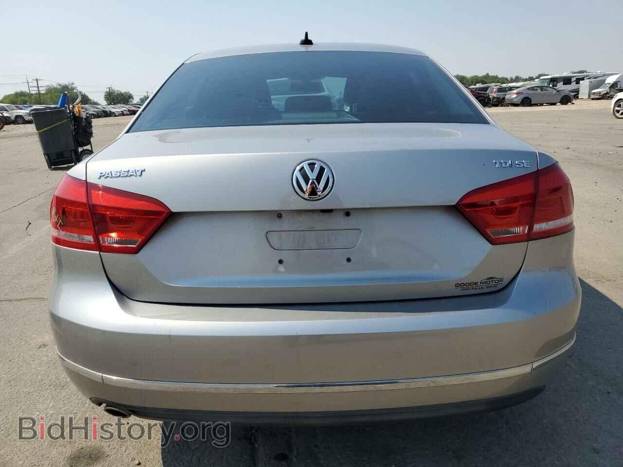 2014 VOLKSWAGEN PASSAT - VIN: 1VWBN7A3XEC007617 - Фото 6
