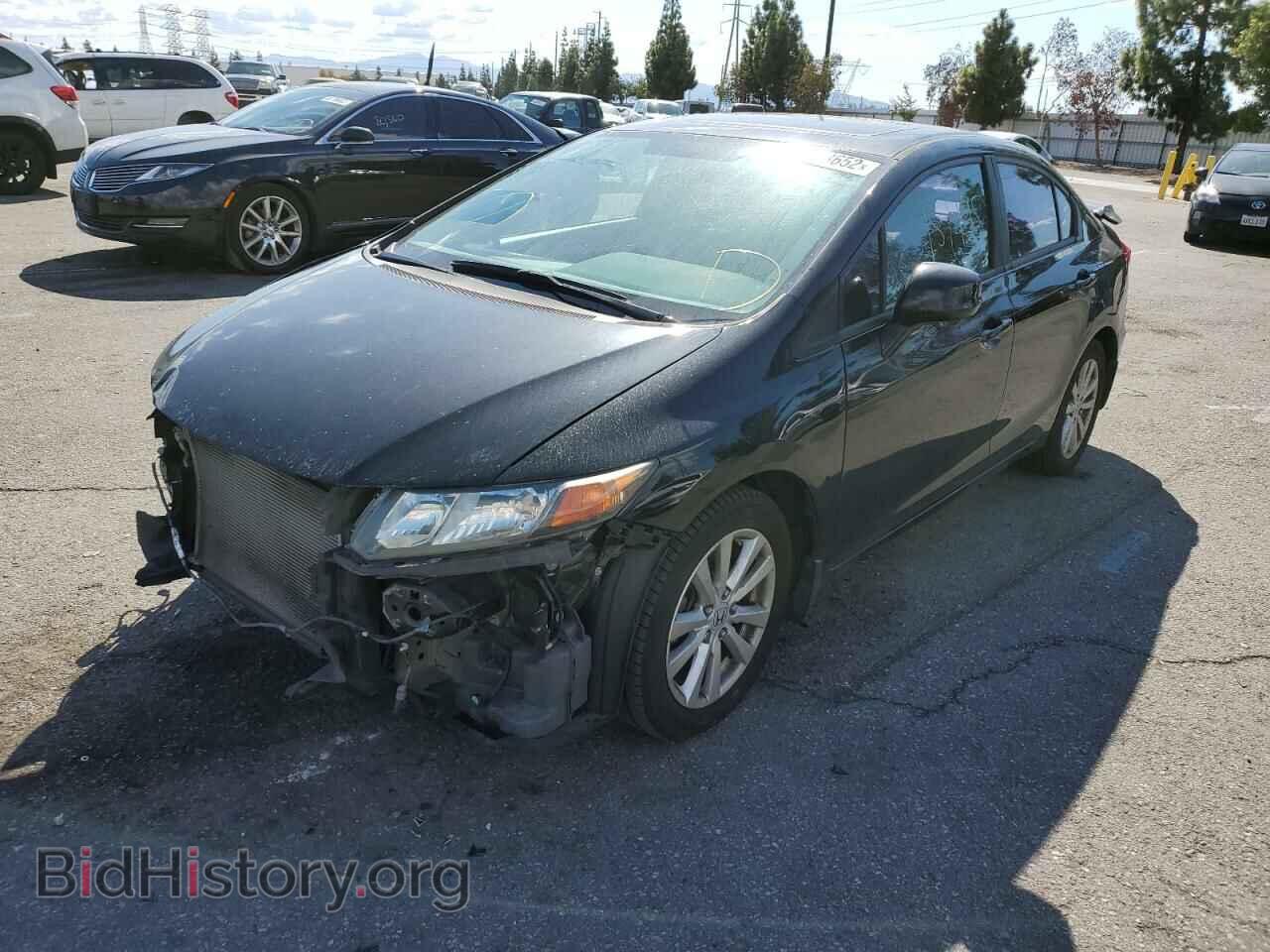 2012 HONDA CIVIC - VIN: 19XFB2F93CE337683 - Фото 2