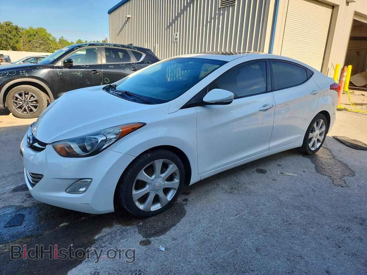 Photo 5NPDH4AE5CH081886 - HYUNDAI ELANTRA 2012