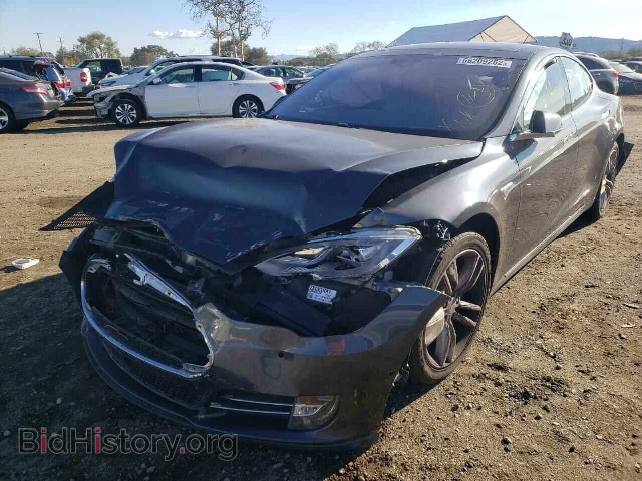 2015 TESLA MODEL S - VIN: 5YJSA1E12FF107249 - Photo 2