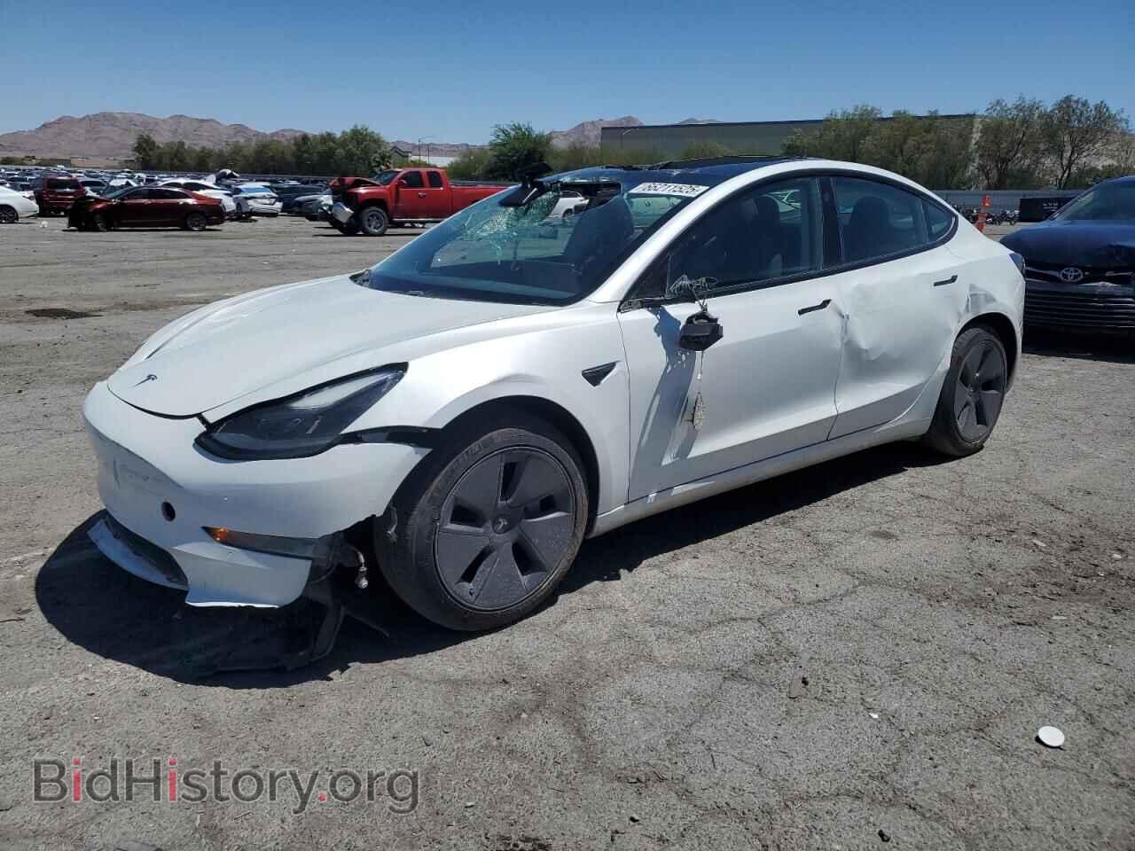 Photo 5YJ3E1EA2MF939616 - TESLA MODEL 3 2021