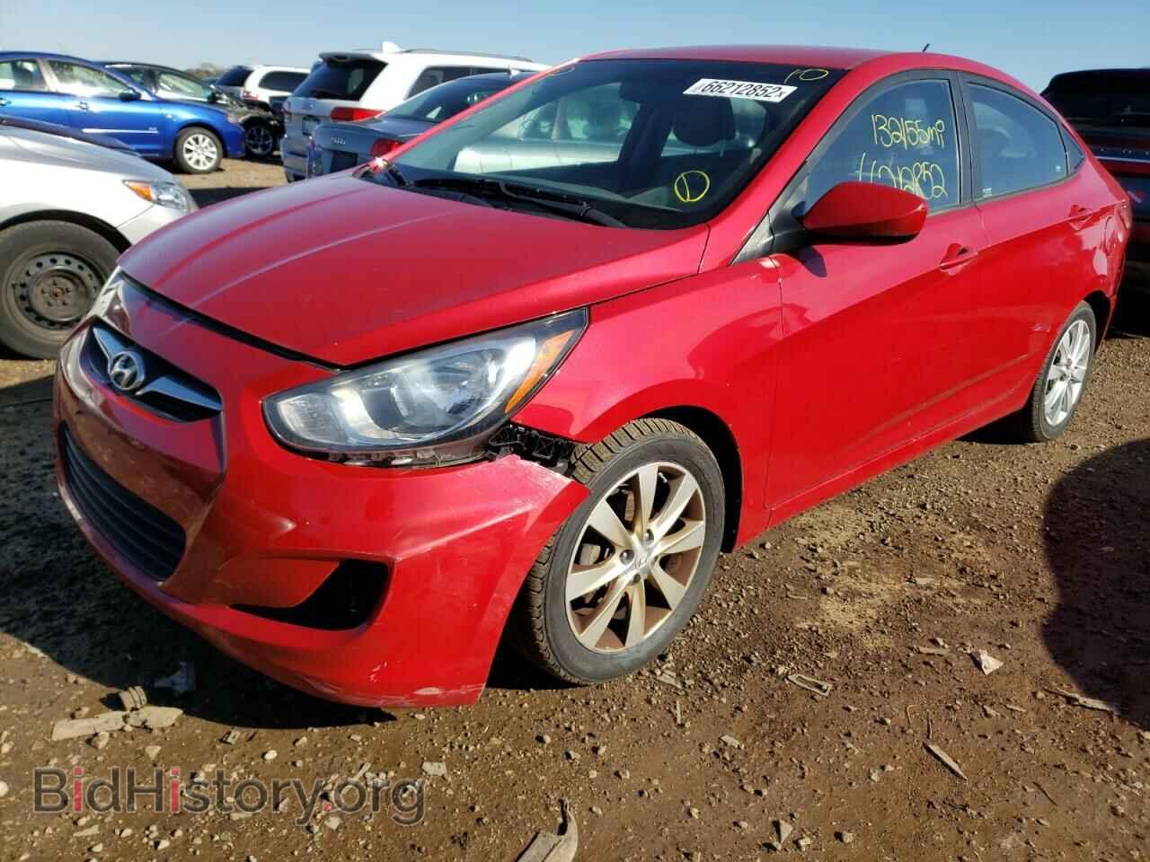 2012 HYUNDAI ACCENT - VIN: KMHCU4AE1CU247510 - Фото 2