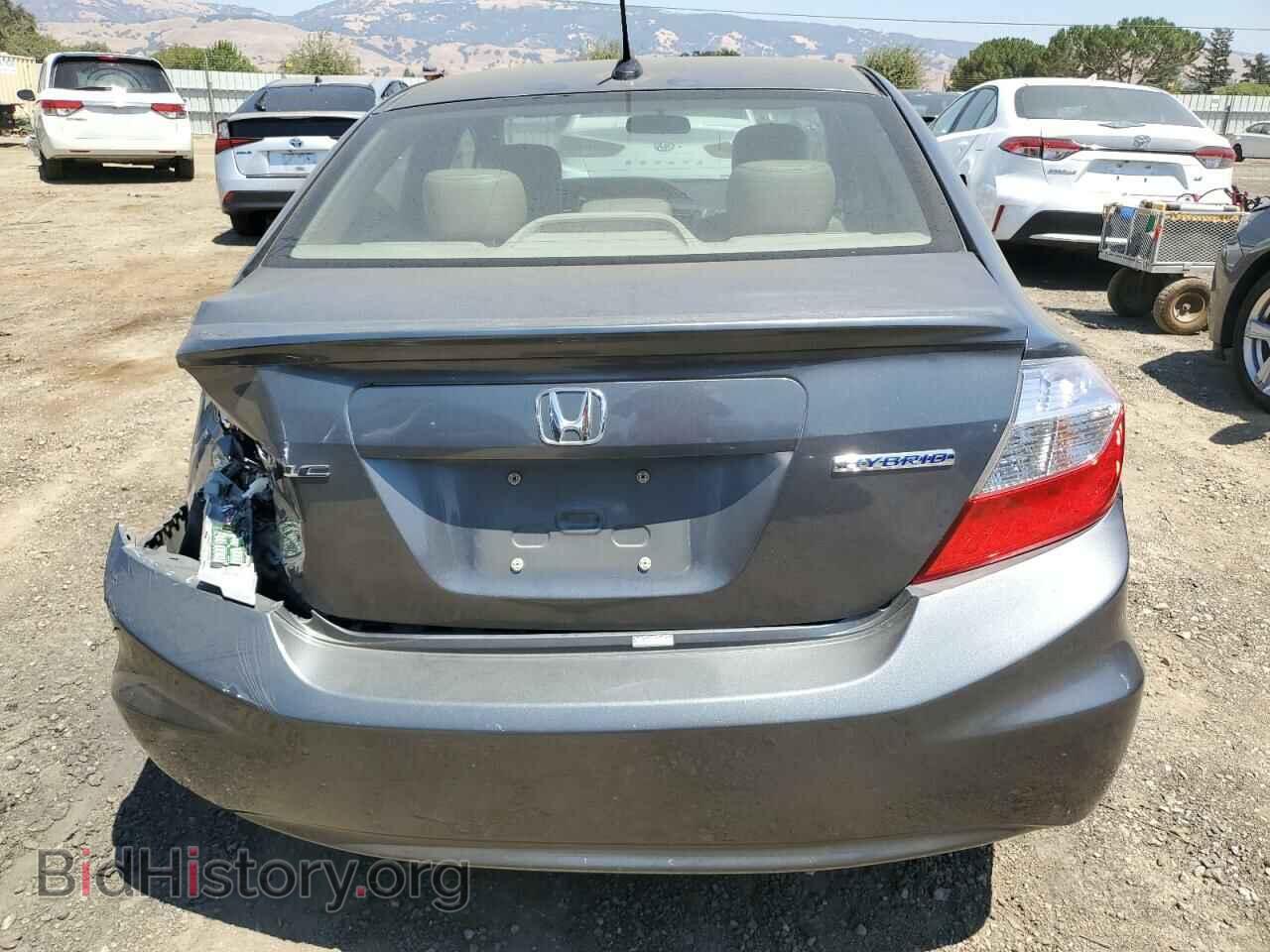 2012 HONDA CIVIC - VIN: JHMFB4F31CS007155 - Фото 6