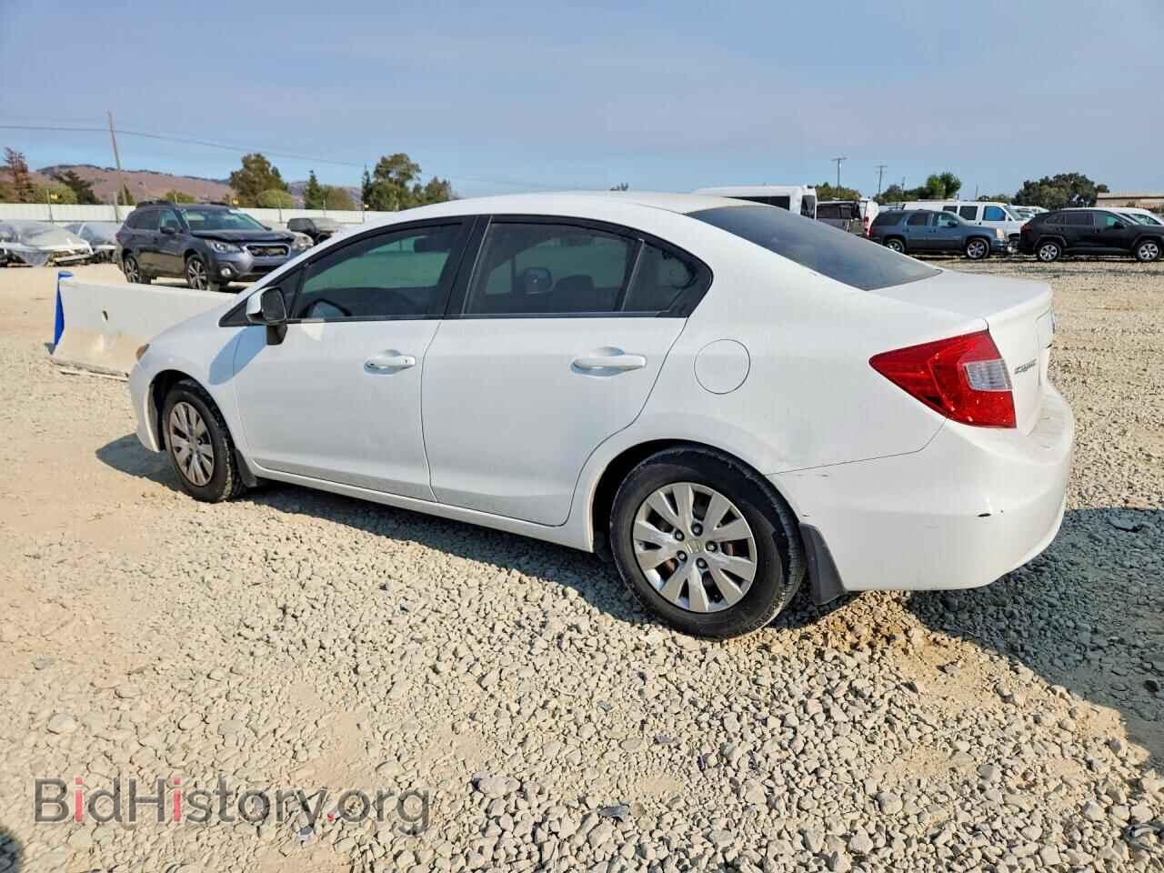 2012 HONDA CIVIC - VIN: 2HGFB2F57CH565947 - Фото 2
