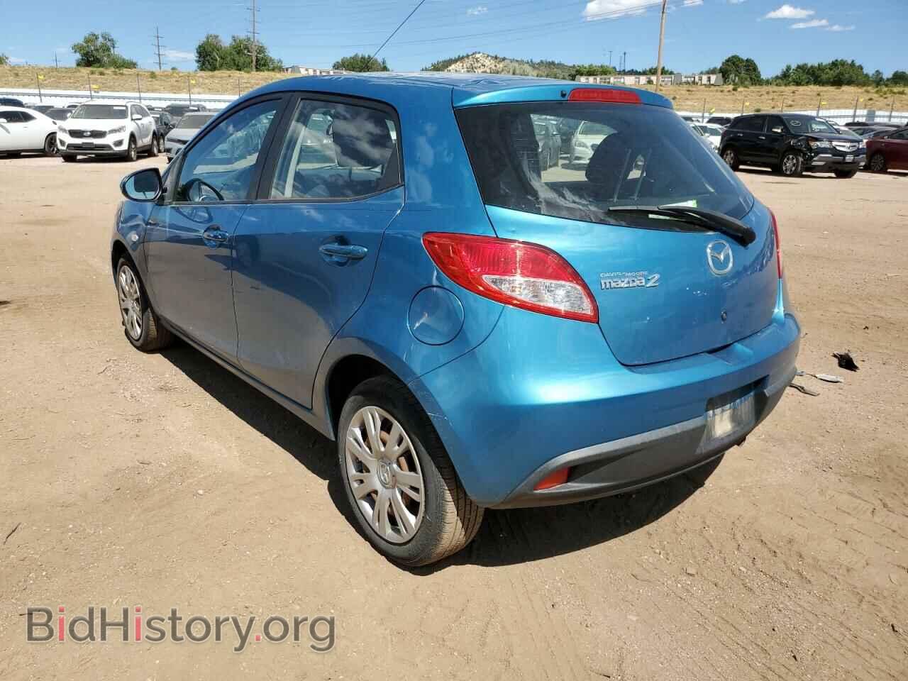 2012 MAZDA 2 - VIN: JM1DE1KY2C0149672 - Фото 2