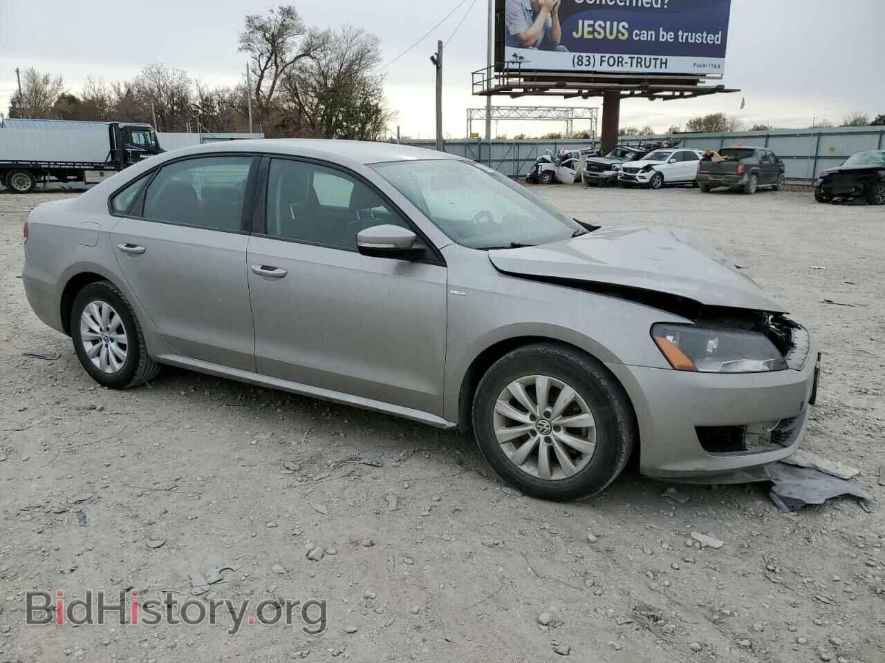 2014 VOLKSWAGEN PASSAT - VIN: 1VWAH7A32EC003418 - Фото 4