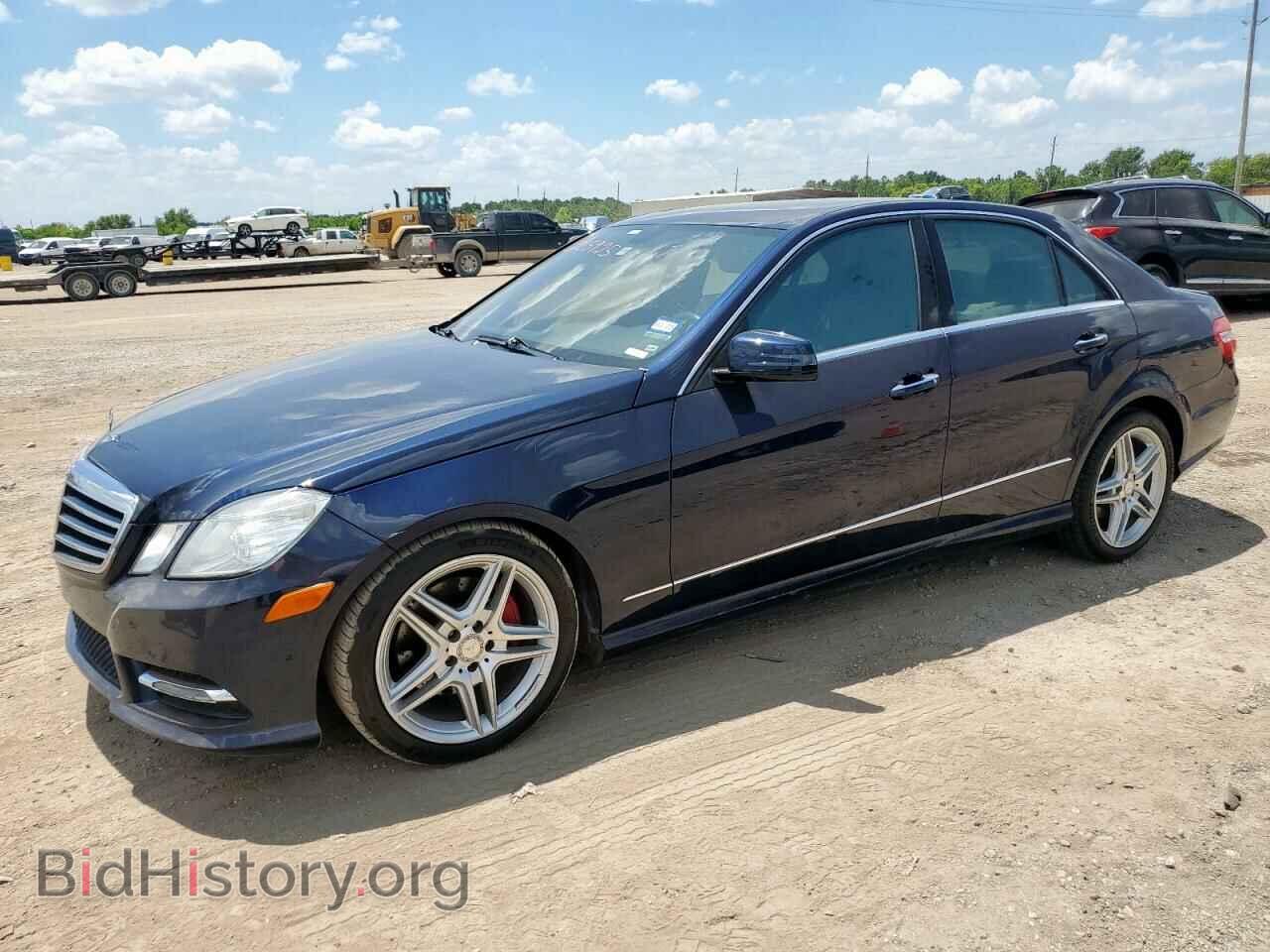Photo WDDHF5KB7DA721564 - MERCEDES-BENZ E-CLASS 2013