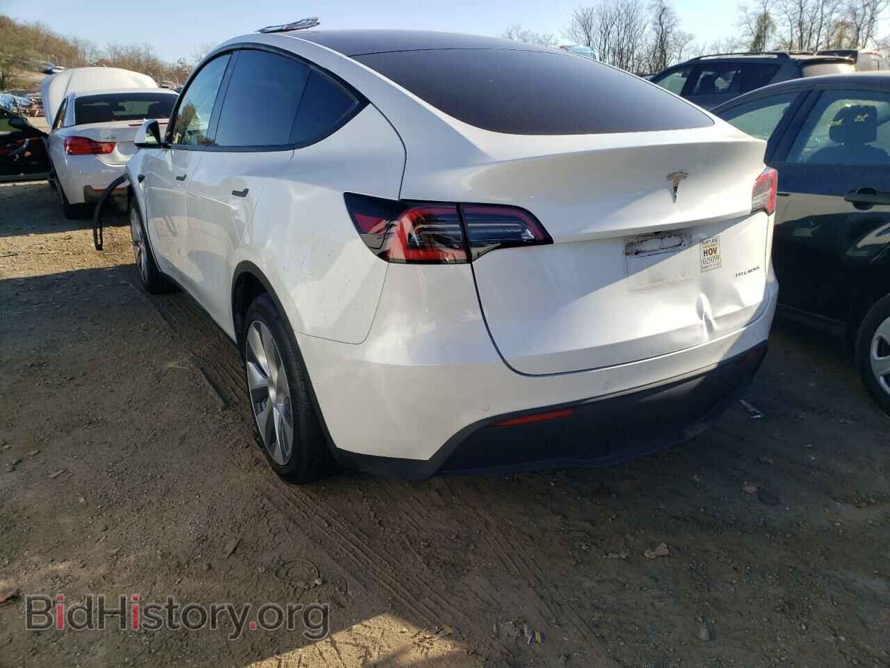 2020 TESLA MODEL Y - VIN: 5YJYGDEE9LF044112 - Фото 3