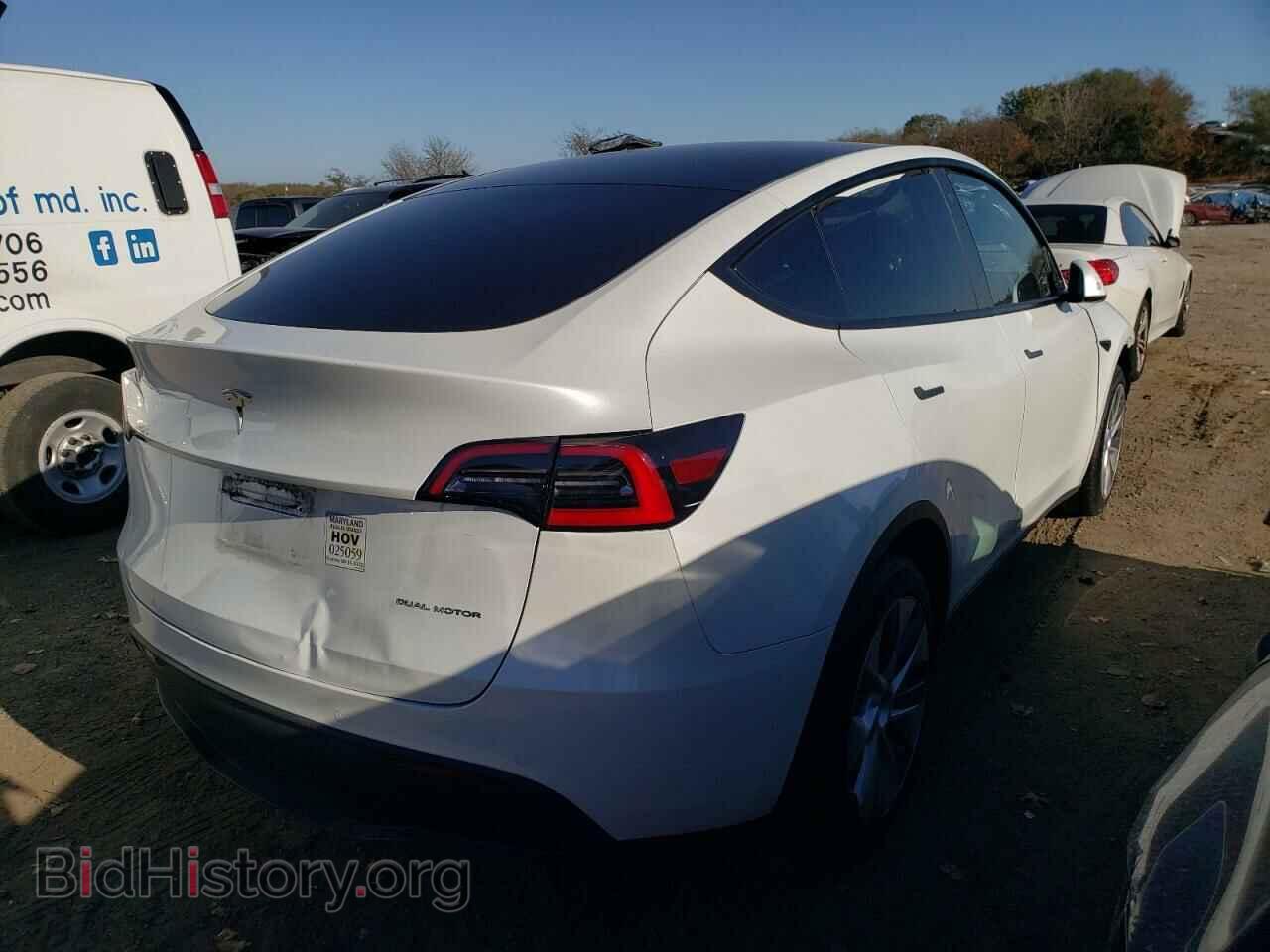 2020 TESLA MODEL Y - VIN: 5YJYGDEE9LF044112 - Фото 4