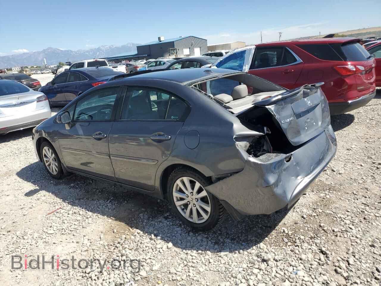 2012 HONDA CIVIC - VIN: 2HGFB2F93CH531815 - Фото 2