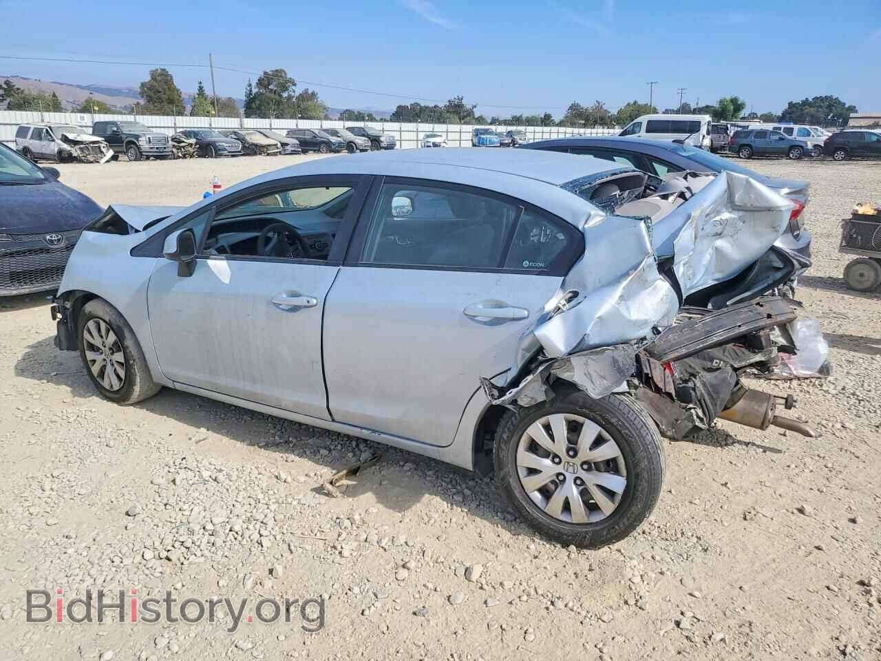 2012 HONDA CIVIC - VIN: 2HGFB2F55CH596937 - Photo 2