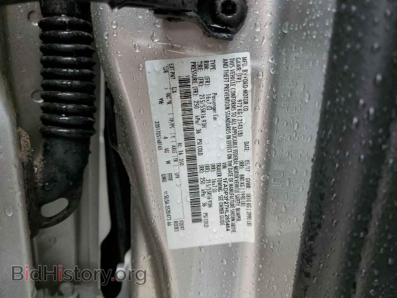2017 FORD FOCUS - VIN: 1FADP3F27HL285464 - Photo 10