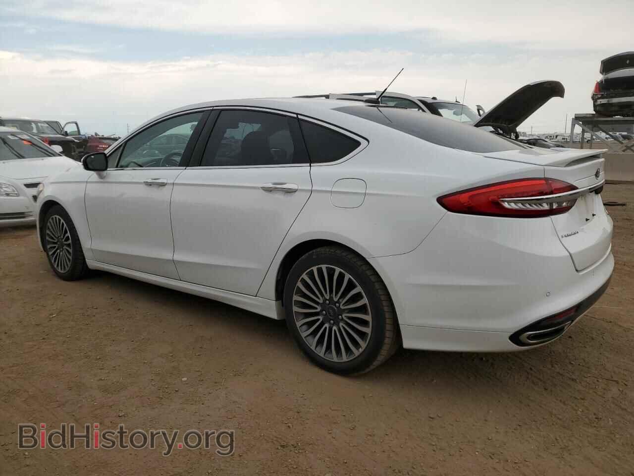 2018 FORD FUSION - VIN: 3FA6P0D96JR182132 - Фото 2