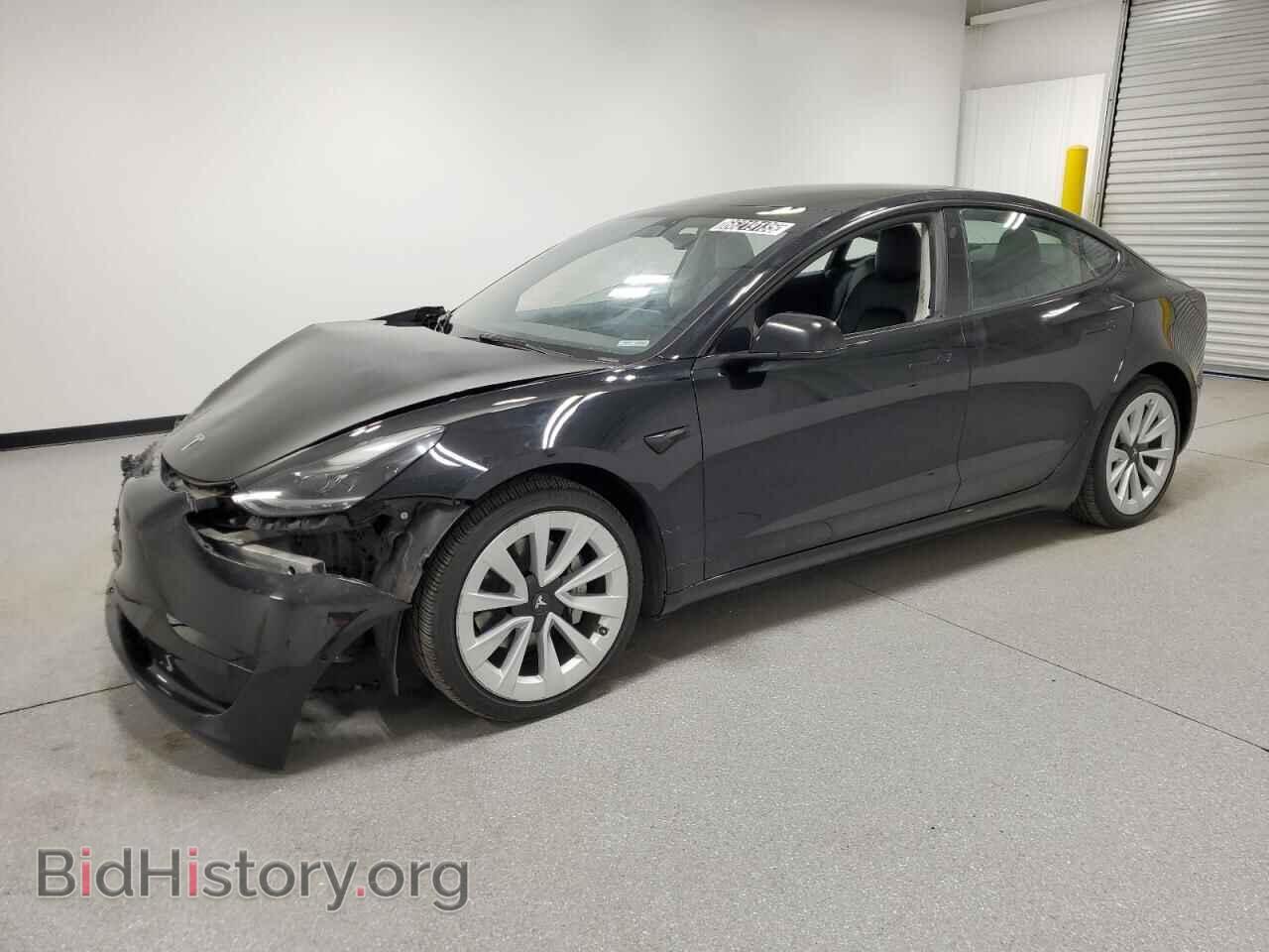 Photo 5YJ3E1EA2NF368517 - TESLA MODEL 3 2022