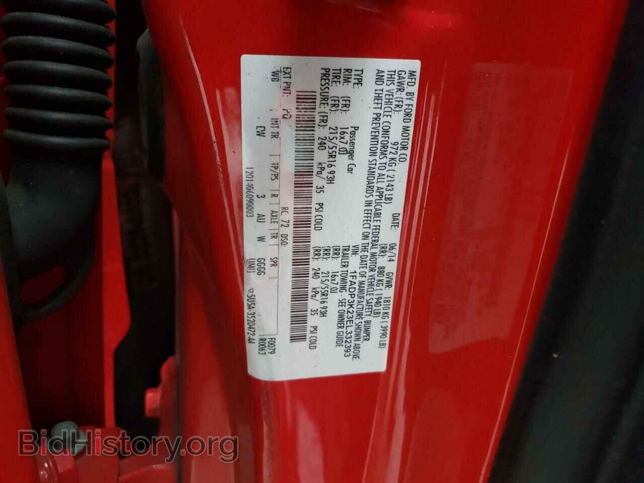 2014 FORD FOCUS - VIN: 1FADP3K23EL332393 - Photo 12