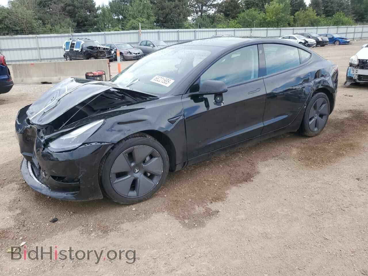 Фотография 5YJ3E1EB9NF202648 - TESLA MODEL 3 2022
