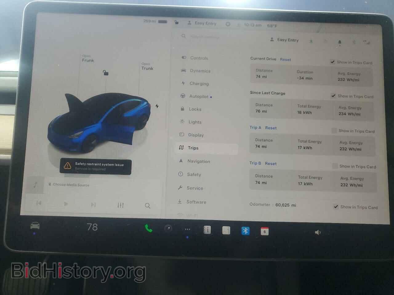 2022 TESLA MODEL 3 - VIN: 5YJ3E1EA6NF289237 - Photo 9
