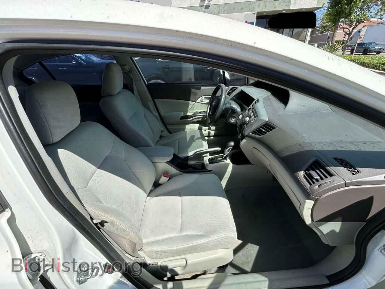 2012 HONDA CIVIC - VIN: 19XFB2F54CE323062 - Фото 5