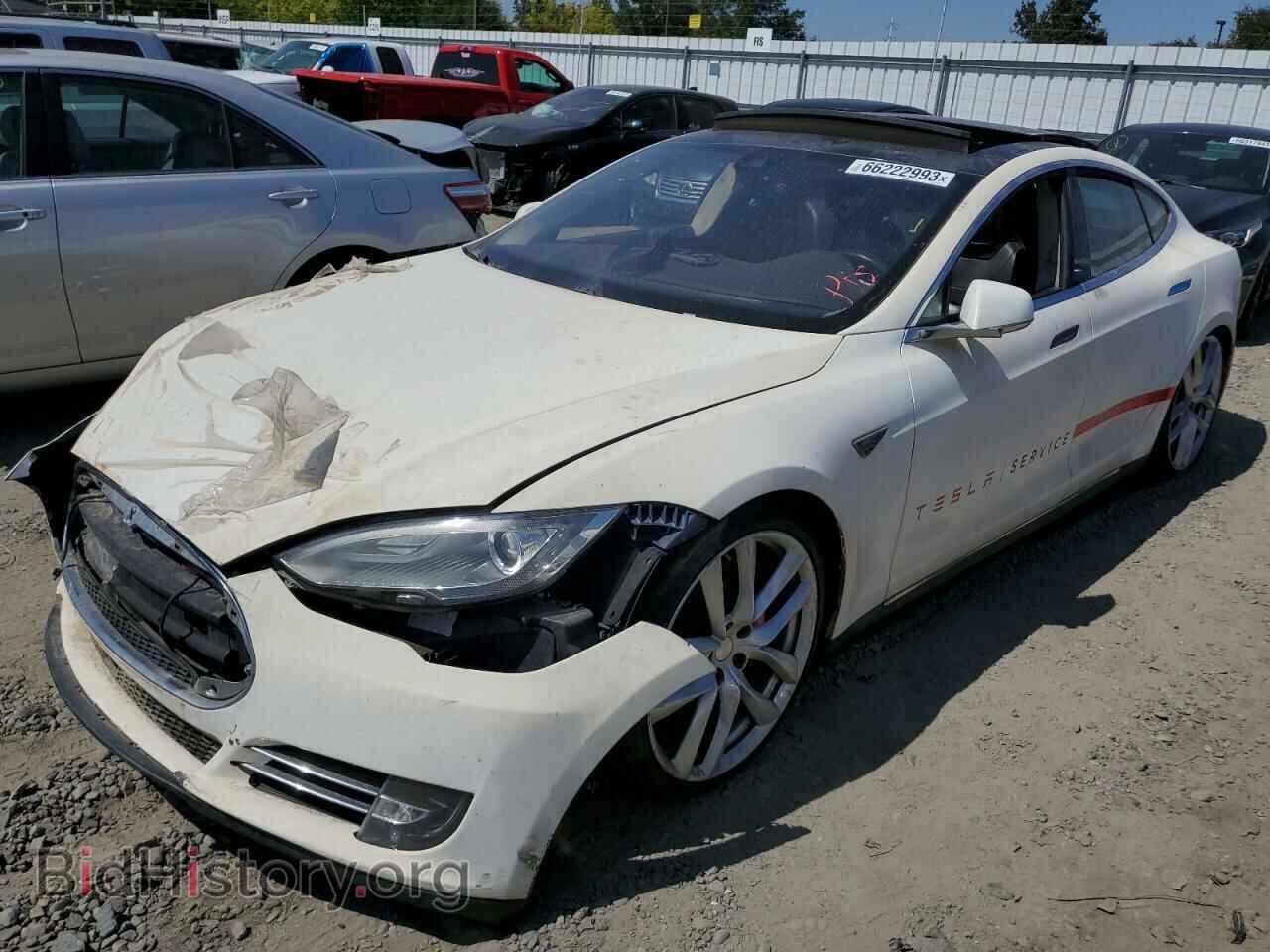 Photo 5YJSA1H20EFP66420 - TESLA MODEL S 2014