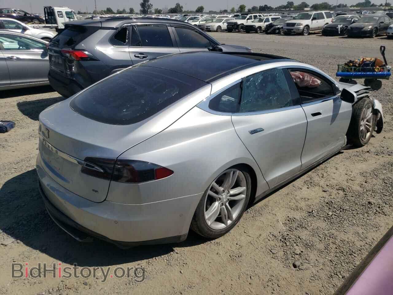 2014 TESLA MODEL S - VIN: 5YJSA1H18EFP56516 - Photo 3
