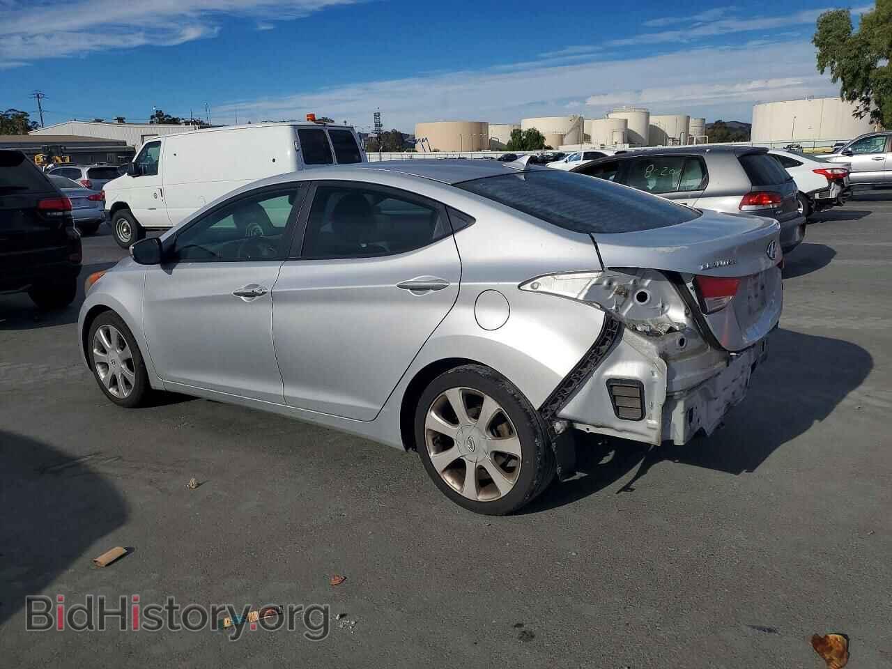 2013 HYUNDAI ELANTRA - VIN: KMHDH4AE4DU919571 - Фото 2