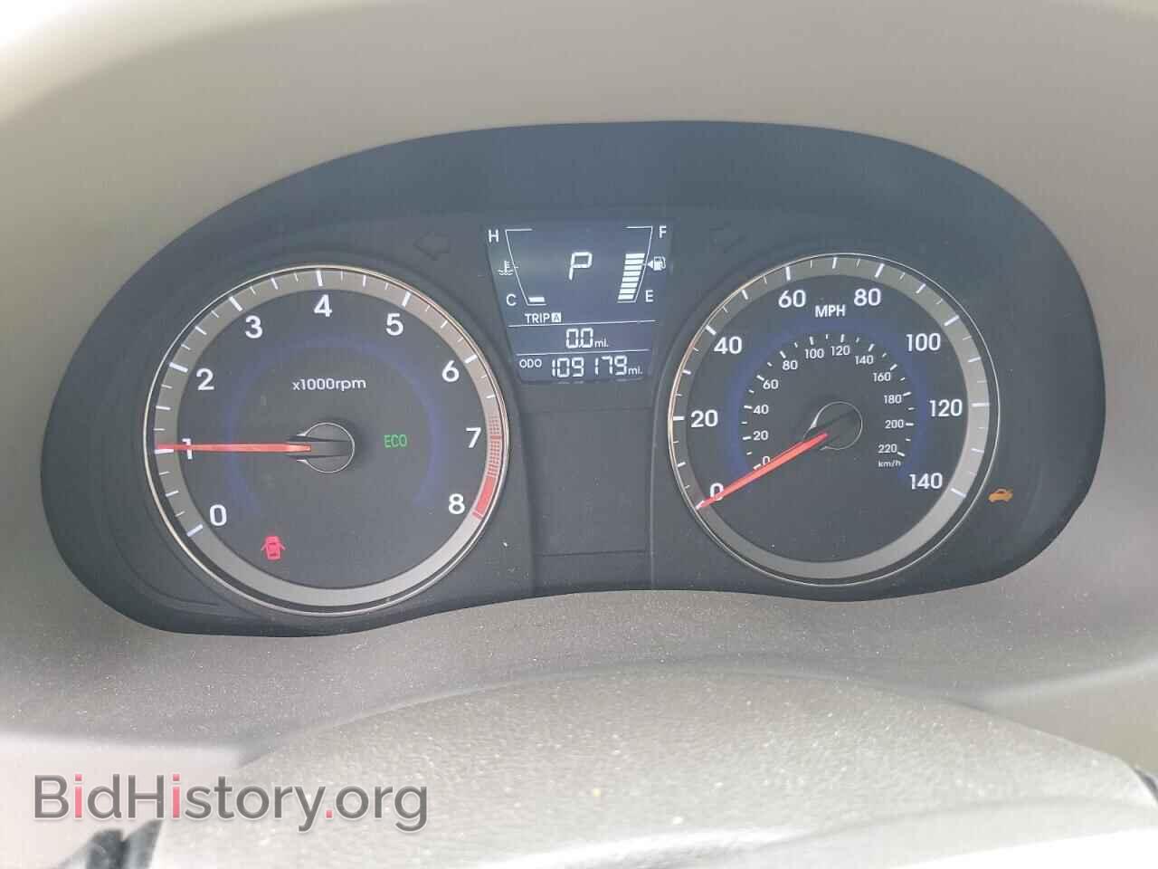 2014 HYUNDAI ACCENT - VIN: KMHCU4AE9EU753413 - Фото 9