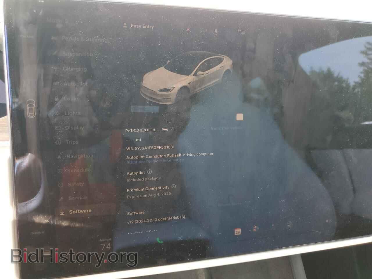 2023 TESLA MODEL S - VIN: 5YJSA1E50PF501031 - Фото 9