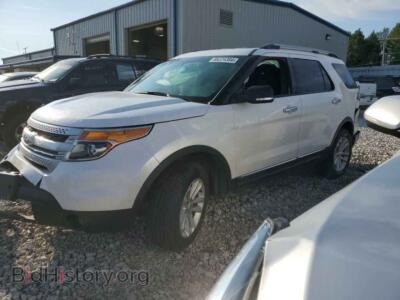 2013 Ford EXPLORER XLT, white — VIN 1FM5K8D83DGC54096, Copart