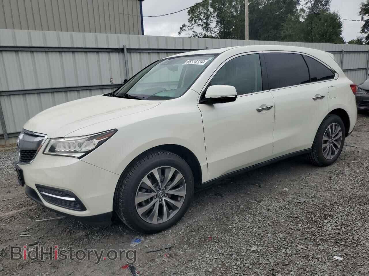 Photo 5FRYD4H45GB016209 - ACURA MDX 2016